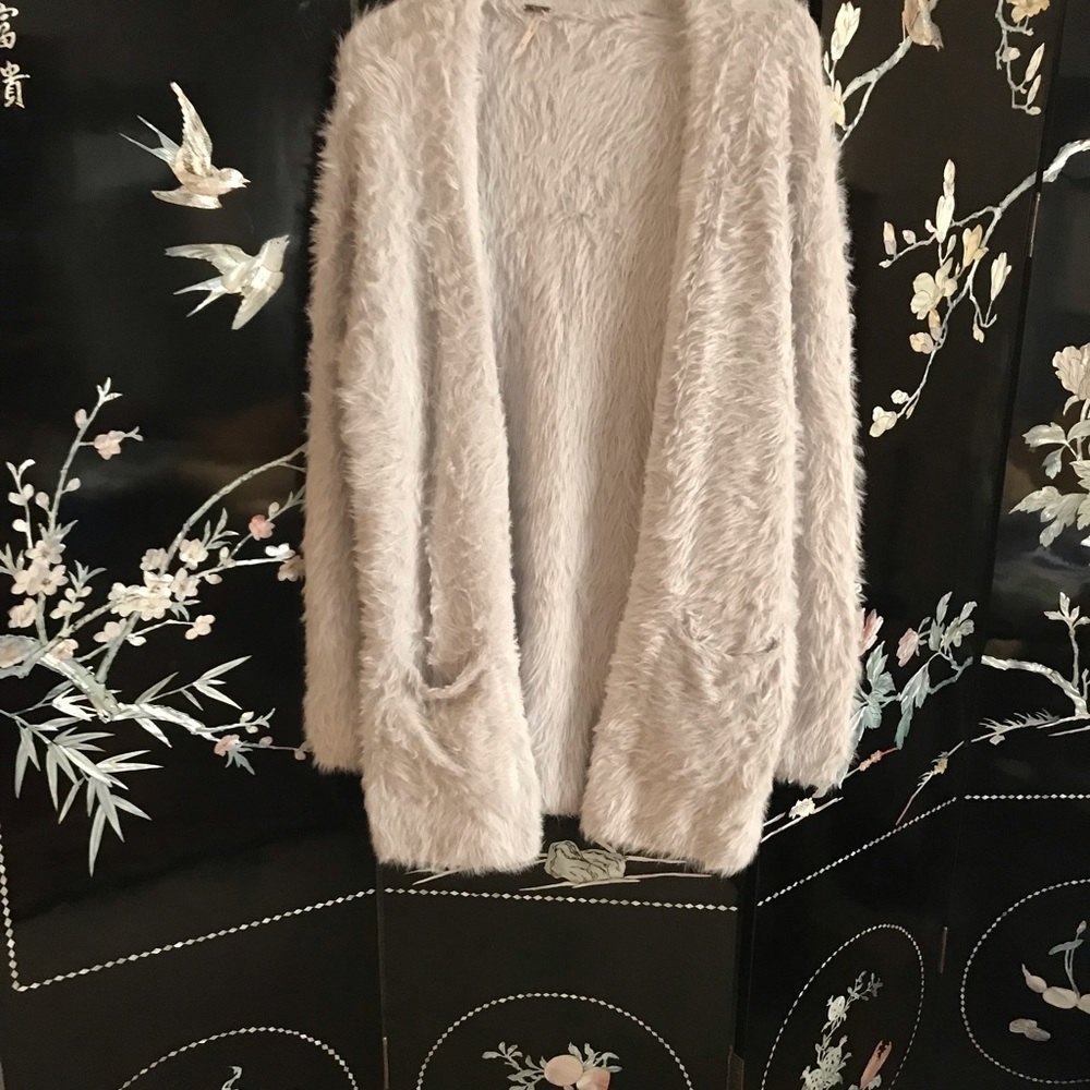 🔮Fuzzy cardigan, Free People - Picture 1 of 3